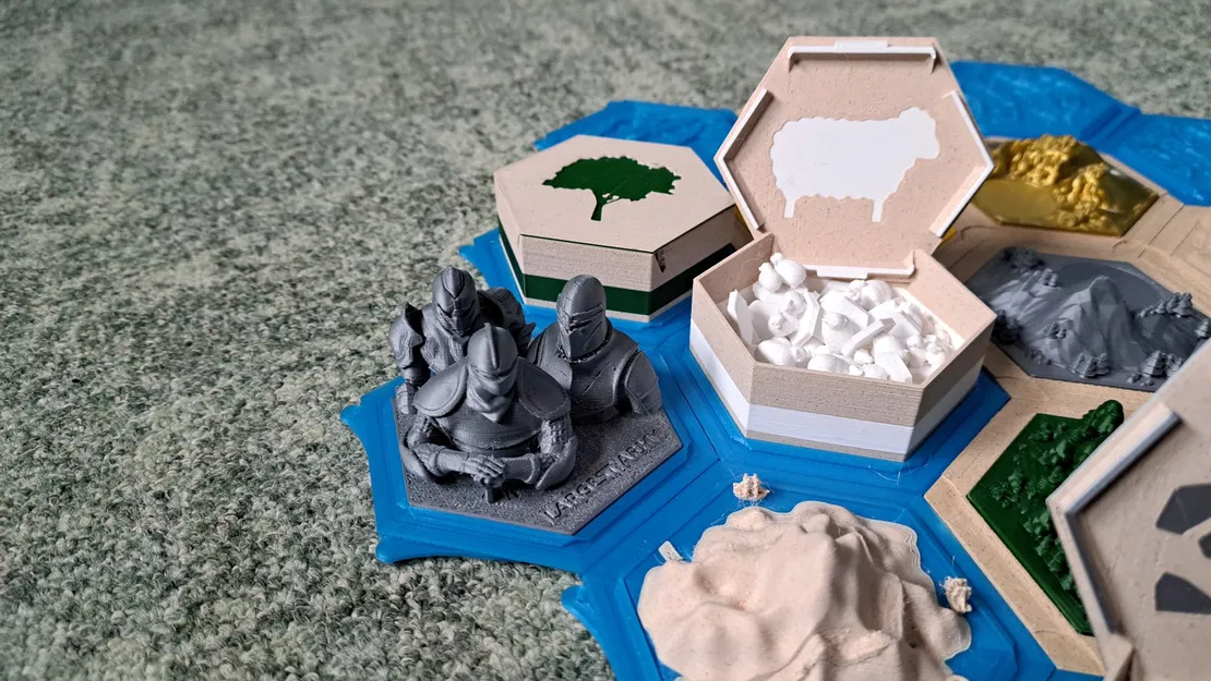| Catan | Đường dài nhất và Quân đội lớn nhất - Image 4