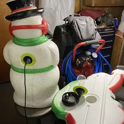 Nắp Thay Thế Đèn Trang Trí Giáng Sinh Grand Venture (Ông Già Noel, Người Tuyết,...)