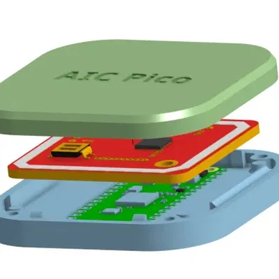 AIC Pico and AIC Key (AIME and Amusement IC Reader and Emulator with Keypad)