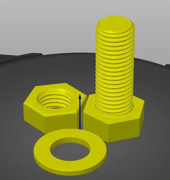 Bu-lông, đai ốc và vòng đệm M36 GOST 7798-70 - Image 2