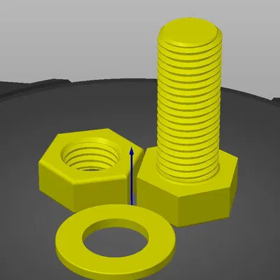 Bu-lông, đai ốc và vòng đệm M36 GOST 7798-70