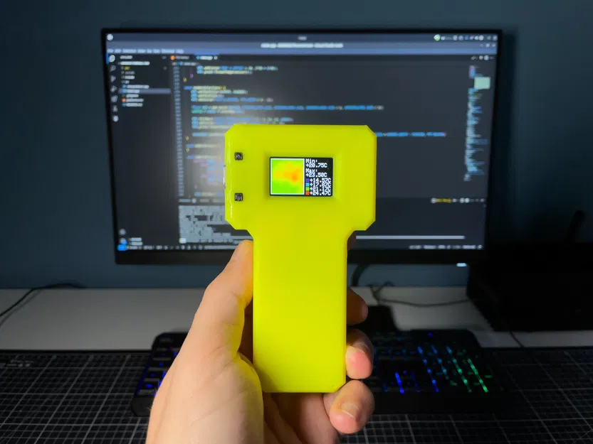 Camera Nhiệt "Rẻ Tiền" Dùng Cảm Biến AMG8833 - Image 1