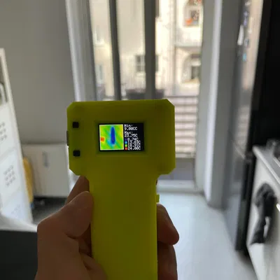 Camera Nhiệt "Rẻ Tiền" Dùng Cảm Biến AMG8833