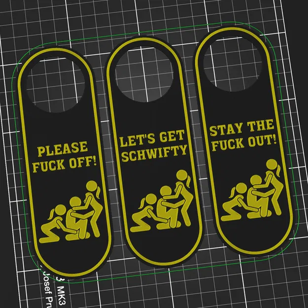 Móc treo cửa 3 cái FFM vui nhộn - Image 1