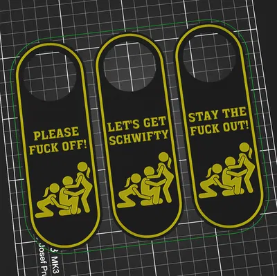 Móc treo cửa 3 cái FFM vui nhộn