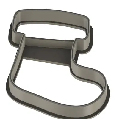 Khuôn Cắt Bánh Quy Hình Vớ