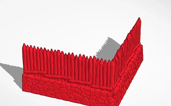 Góc nhọn 90 độ cho tường thành Viking giả tưởng - Image 1