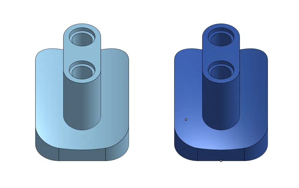 Khối Chặn Ống Lớn VRC – Thay Thế In 3D - Image 1