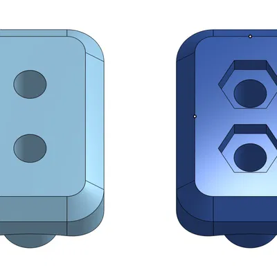 Khối Chặn Ống Lớn VRC – Thay Thế In 3D