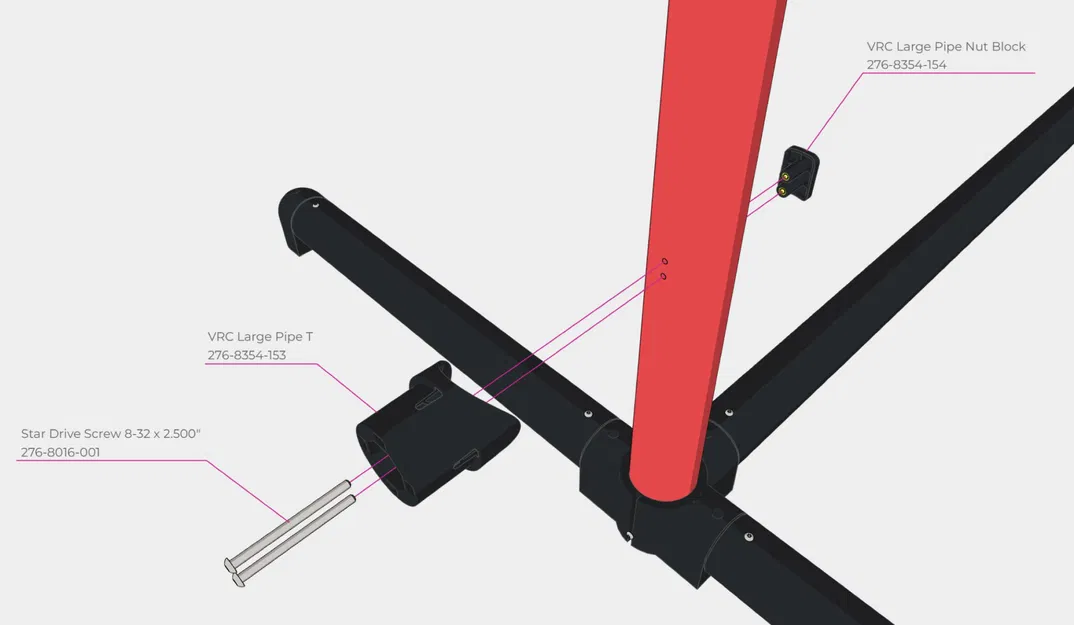Khối Chặn Ống Lớn VRC – Thay Thế In 3D - Image 3