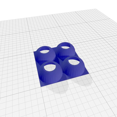 Khay đựng 4 quả trứng