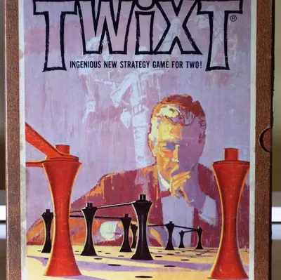 TwixT "Trò Chơi Chiến Thuật Độc Đáo Mới Dành Cho Hai Người" Xuất Bản Năm 1962 Bởi Avalon Hill