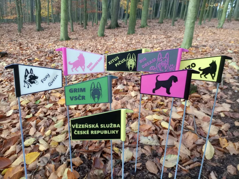 MÔ HÌNH THỂ THAO ĐUÔI CỜ CHO CHÓ - Image 1