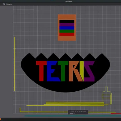 Balance Tetris Base for Bambu AMS