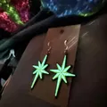 Star of Bethlehem Christmas Earrings - Thumbnail 1