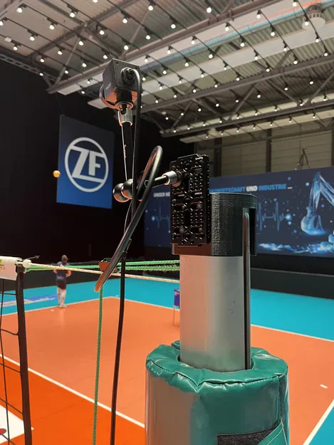 Giá đỡ camera lưới cho cột bóng chuyền Schäper Wettkampfpfosten DVV I - Image 1