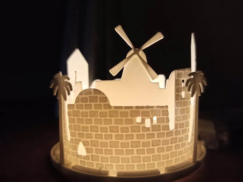 Jerusalem panorama decoration/עיטור פנורמה ירושלמית - Image 1