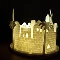 Jerusalem panorama decoration/עיטור פנורמה ירושלמית - Thumbnail 3