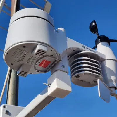 Ngàm nối gắn cột cho trạm thời tiết Sencor hoặc Bresser