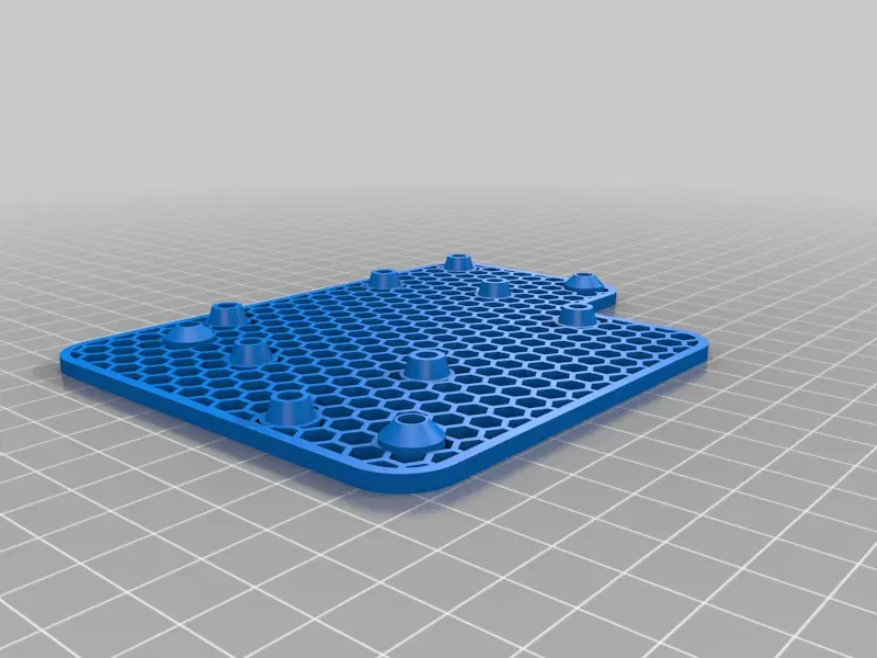 Ultimaker 2+ mount with thread inserts for Rpi with voltage divider and relay - Image 7