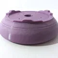 Bonsai pot 15 round curved flat (mame) 131x131x41mm - Thumbnail 3