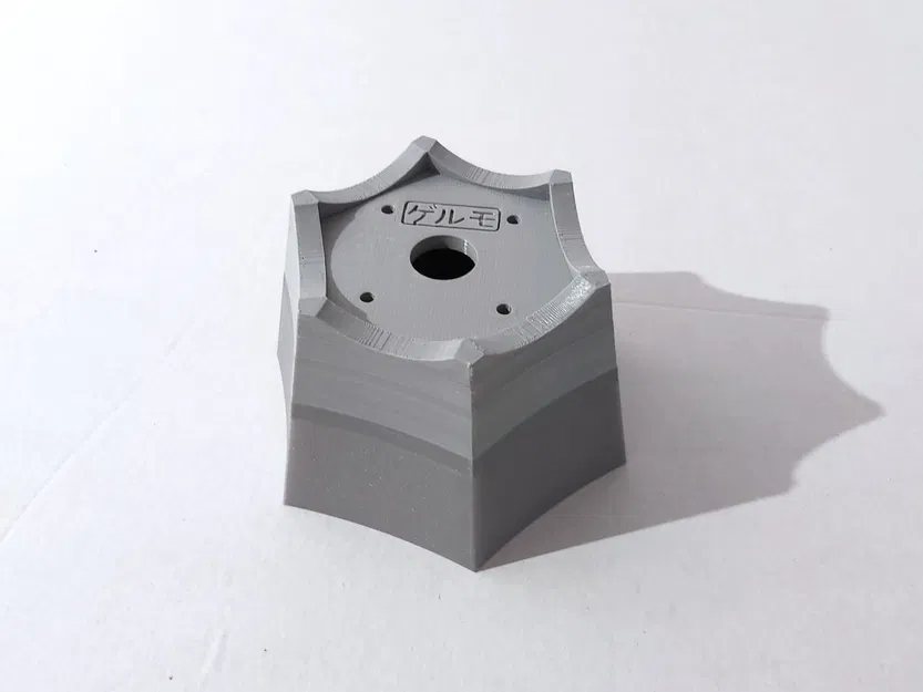 Chậu bonsai lục giác cong vào trong (mame) 120x120x70mm - Image 2