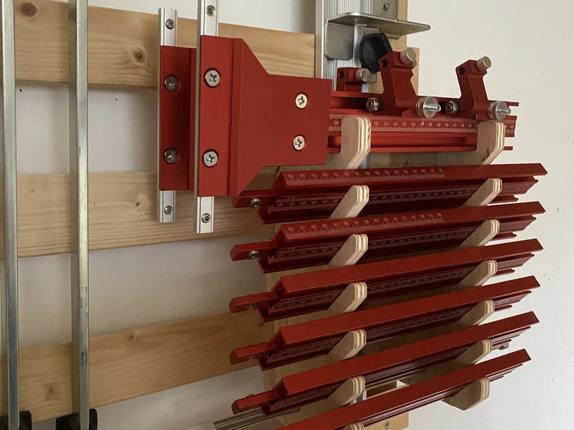 Giá đỡ Hệ thống Dẫn hướng Song song Máy Cưa Ray Festool / Makita - Image 2