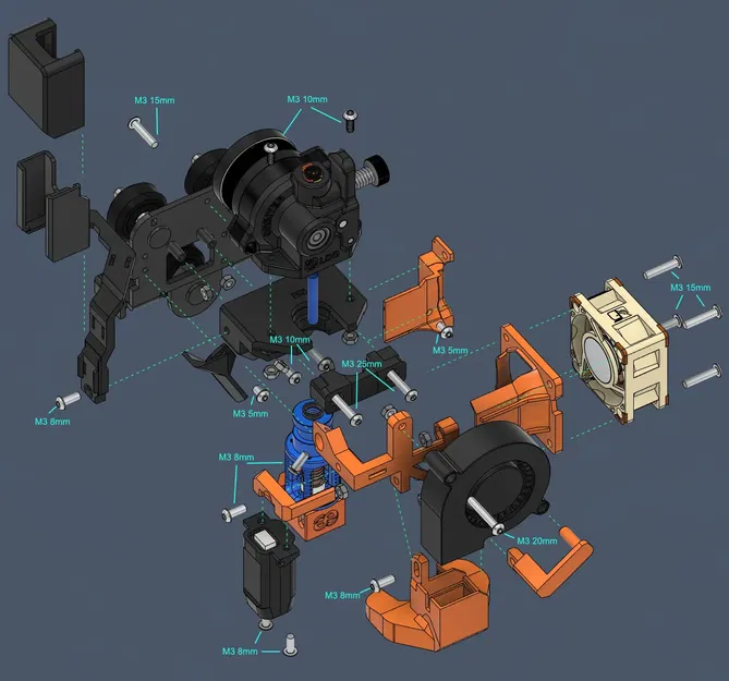 Đầu Trục Rogue Orbiter V6 Cho Ender 3 V2 Neo - Image 6