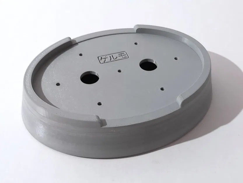 Chậu Bonsai 12 oval dẹt 200x150x40mm - Image 2