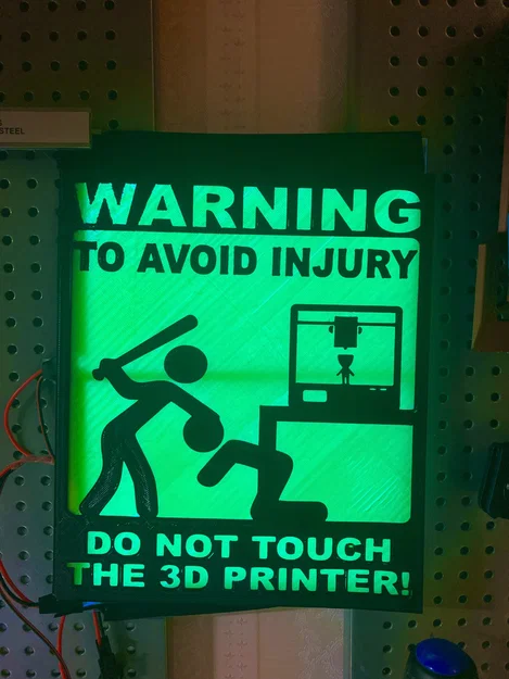 cool warning sign - Image 1
