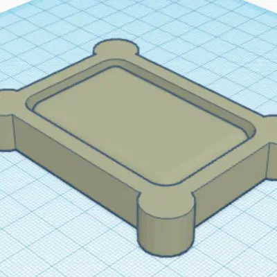 Khay Da Lớn 80x60x12 Dày 1.5mm