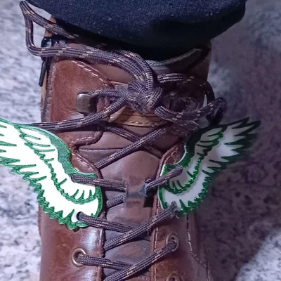 Phụ Kiện Gắn Dây Giày Hình Cánh Thiên Thần