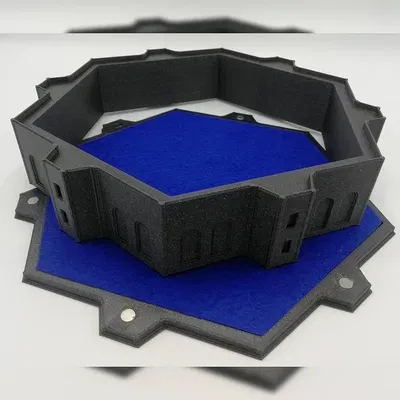 Khay Đổ Xúc Xắc Kiểu Lâu Đài Ma Cà Rồng