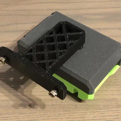 Arm to hold Raspberry Pi on Anet AM8 2040 profile