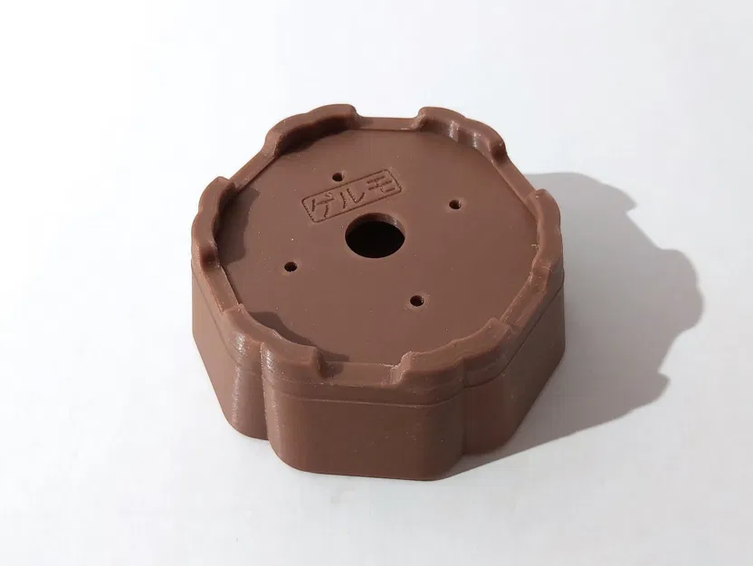 Chậu Bonsai 10 hình lục giác bo tròn (mame)_120x120x46mm - Image 2