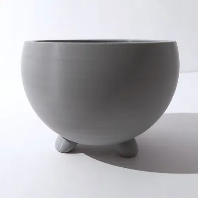 Chậu Bonsai 09 hình cầu (mame) 108x108x77mm