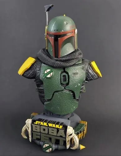 Tượng bán thân Boba Fett - Image 1