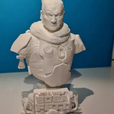 Tượng bán thân Boba Fett