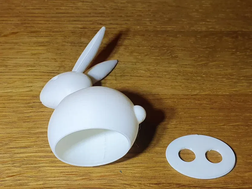 Title Chú thỏ Phục sinh trong vai Piggy Bank Osterhase als Sparbüchse - Image 2