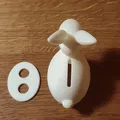 Title Chú thỏ Phục sinh trong vai Piggy Bank Osterhase als Sparbüchse - Thumbnail 3