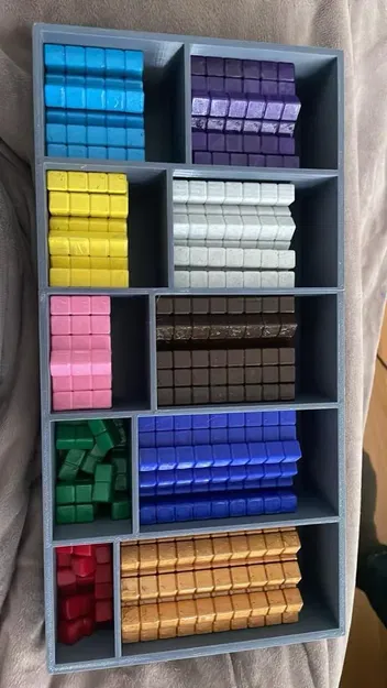 Bộ que học toán Montessori kèm hộp đựng - Image 2