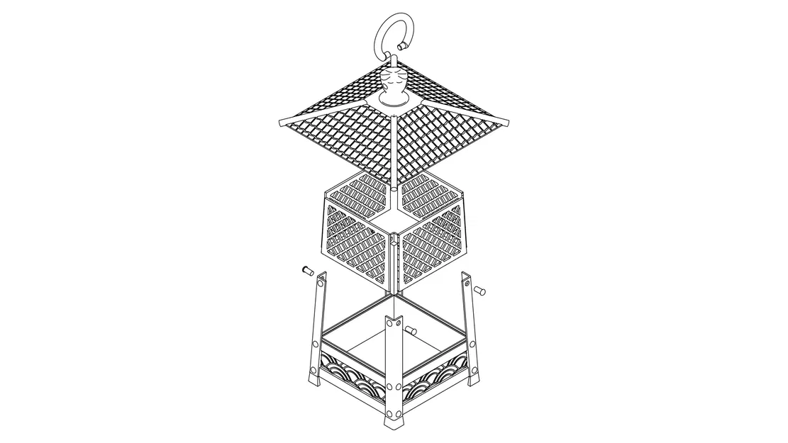 Traditional Japanese Lantern - Image 4