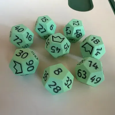 Xúc Xắc Luyện Nhân Chia 3D