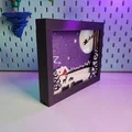 Hộp Shadow Box Giáng Sinh, Nhà Ông Già Noel - Thumbnail 4