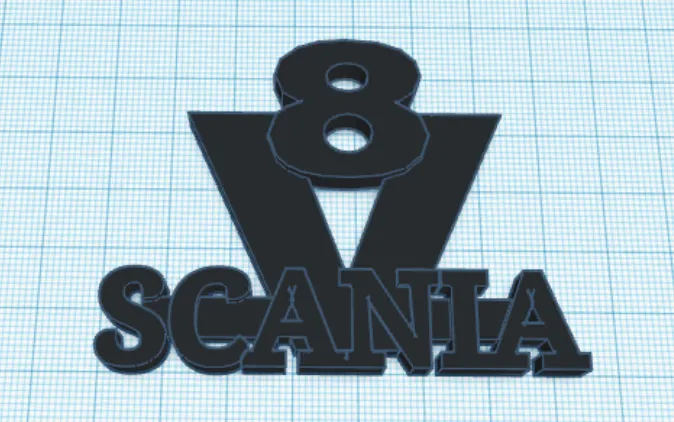 V8 scania - Móc khóa - Image 1