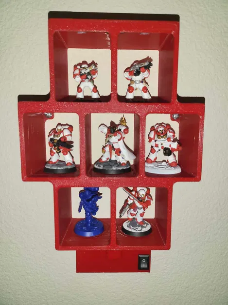 Kệ Trưng Bày 40k Có Đèn LED - Image 5