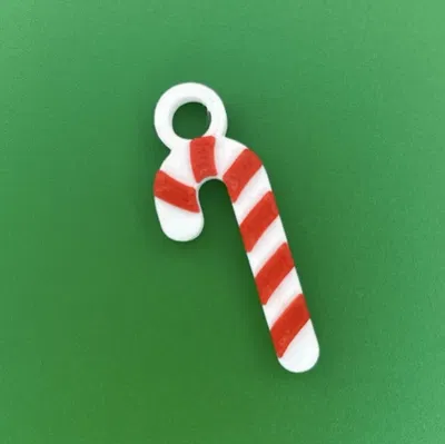 Móc Khóa Kẹo Que Giáng Sinh