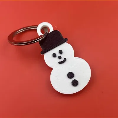 Móc Khóa Người Tuyết