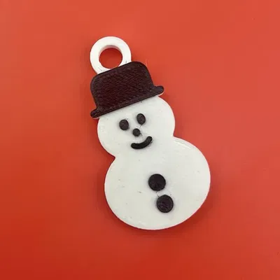 Móc Khóa Người Tuyết