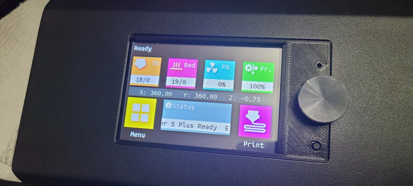 Giá Đỡ Màn Hình BigTreeTech TFT35 v3.0.1 Cho Ender 5 Plus - Image 1